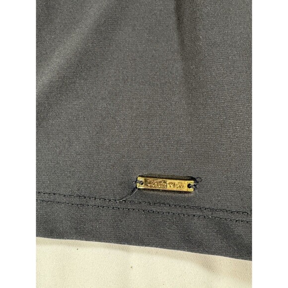 Calvin Klein Minimalist Tank Top Gray Keyhole Back 90s CBK Style Blouse - Picture 5 of 6